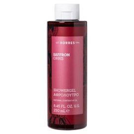 Korres Saffron Orris Shower Gel 250ml