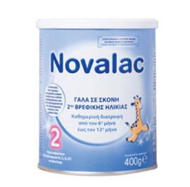 Novalac 2 Γάλα 2ης βρεφικής ηλικίας από τον 6ο μήν