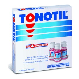 TONOTIL ΜΕ 4 ΑΜΙΝΟΞΕΑ 10X10ML