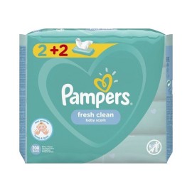 Pampers Fresh Clean Μωρομάντηλα Mε Υπέροχο Άρωμα Φ