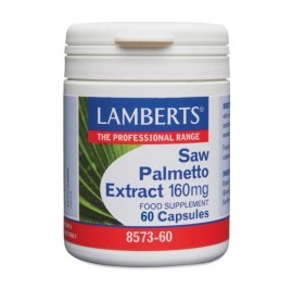 LAMBERTS SAW PALMETTO EXTRACT 160MG 60CAPS
