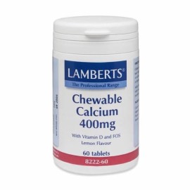 LAMBERTS CHEWABLE CALCIUM 400MG 60TABS