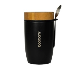 Boobam Boobamfood Black Θερμός Μαύρο 500ml