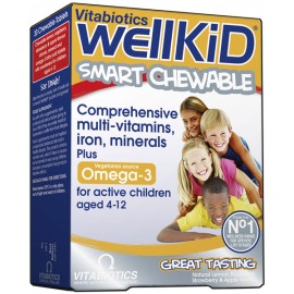 Vitabiotics Wellkid 30 μασώμενες ταμπλέτες