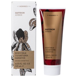 Korres Saffron Amber Body Milk 125ml