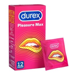 Durex Pleasure Μax Προφυλακτικά Με Κουκίδες & Ραβδ