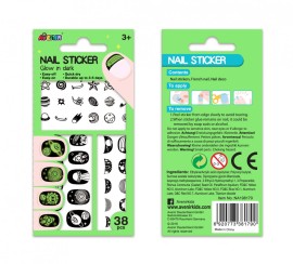 Avenir Nail Sticker glow in dark Αυτοκόλλητα Stick