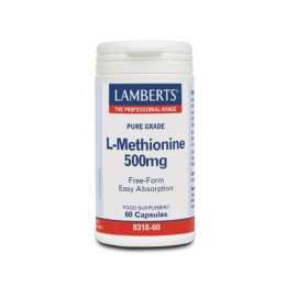 LAMBERTS L-METHIONINE 500MG 60CAPS