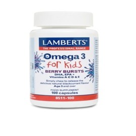 LAMBERTS OMEGA 3 FOR KIDS 100CAP