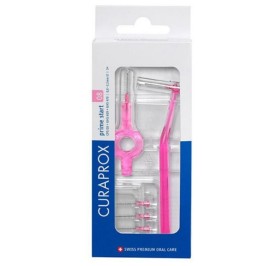 CURAPROX PRIME START 08 ΜΕΣΟΔΟΝΤΙΑ ΒΟΥΡΤΣΑΚΙΑ ΡΟΖ