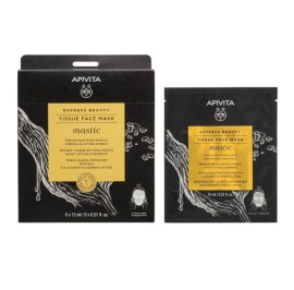 APIVITA EXPRESS BEAUTY TISSUE ΜΑΣΚΑ ΠΡΟΣΩΠΟΥ ΜΑΣΤΙ