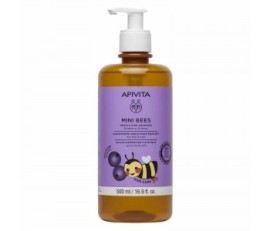 Apivita Mini Bees Gentle Kids Shampoo Blueberry &