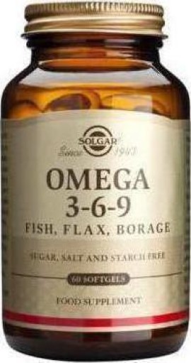 SOLGAR OMEGA-3-6-9 SOFTGELS 60S