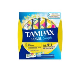 Tampax Compak Pearl Regular Ταμπόν για Κανονική Ρο