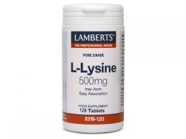 LAMBERTS L-LYSINE 500MG 120TABS