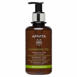 Apivita Cleansing Gel Για Λιπαρές/Μικτές Επιδερμίδ