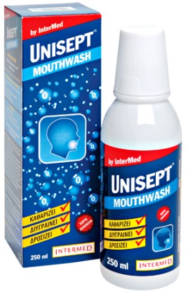 INTERMED UNISEPT MOUTHWASH ΑΝΤΙΜΙΚΡΟΒΙΑΚΗ ΠΡΟΣΤΑΣΙ