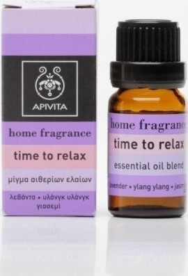 APIVITA ΒΙΟΛΟΓΙΚΟ ΑΙΘΕΡΑΙΟ ΕΛΑΙΟ TIME TO RELAX 10M