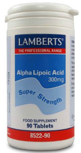 LAMBERTS ALPHA LIPOIC ACID 300MG 90TABS